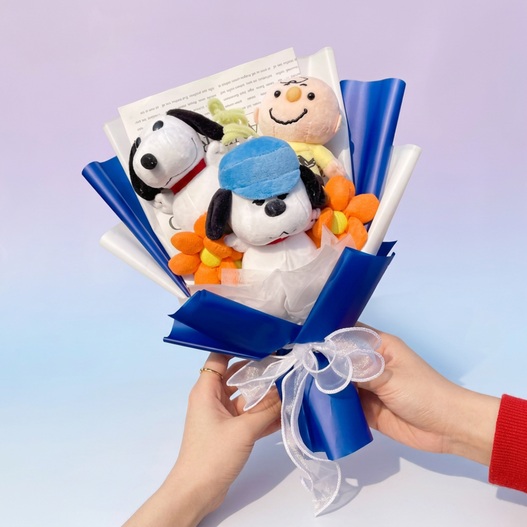 Cozy Puppy Bouquet